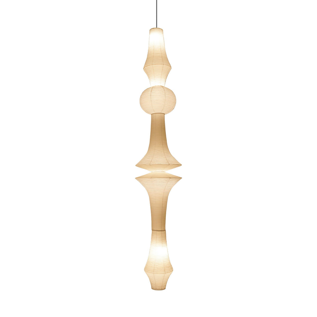 Rice Paper E Pendant Light