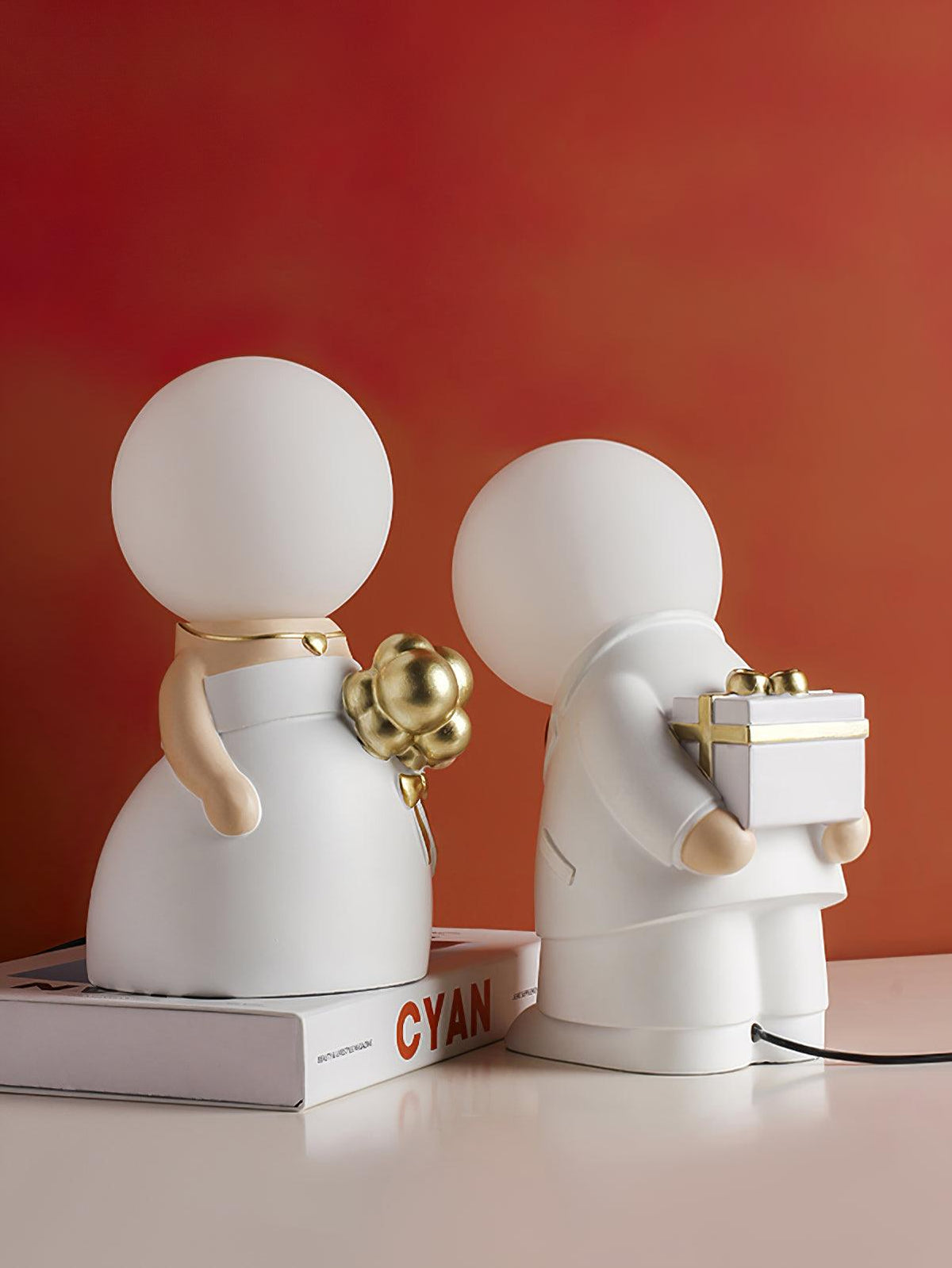 Wedding Decoration Built In Battery Table Lamp