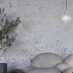 White Alabaster Pendant Light