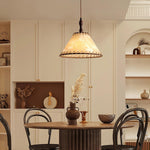 Wood And Fabric Series Pendant Lamp