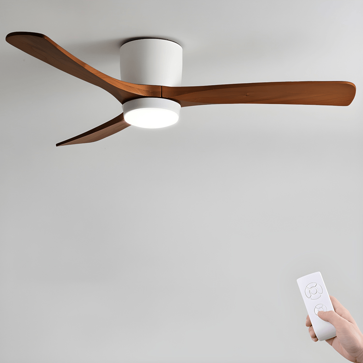 Nordic Wooden 42 48 Ceiling Fan Light 25027480