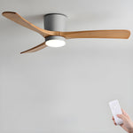 Nordic Wooden 42 48 Ceiling Fan Light 25027480