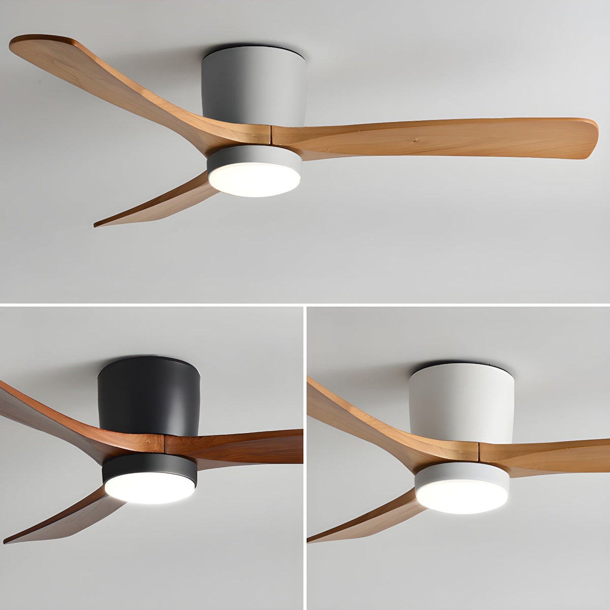 Nordic Wooden 42 48 Ceiling Fan Light 25027480