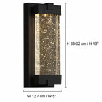 xylia-modern-bubble-crystal-outdoor-wall-lamp