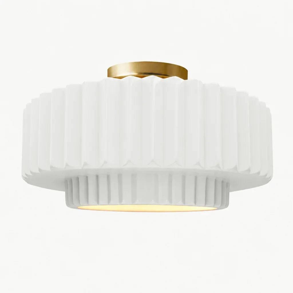 bryn-modern-round-ceramic-pleated-semi-flush-mount-light