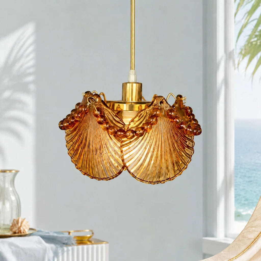 zadie-vintage-glass-scallop-shell-pendant-light