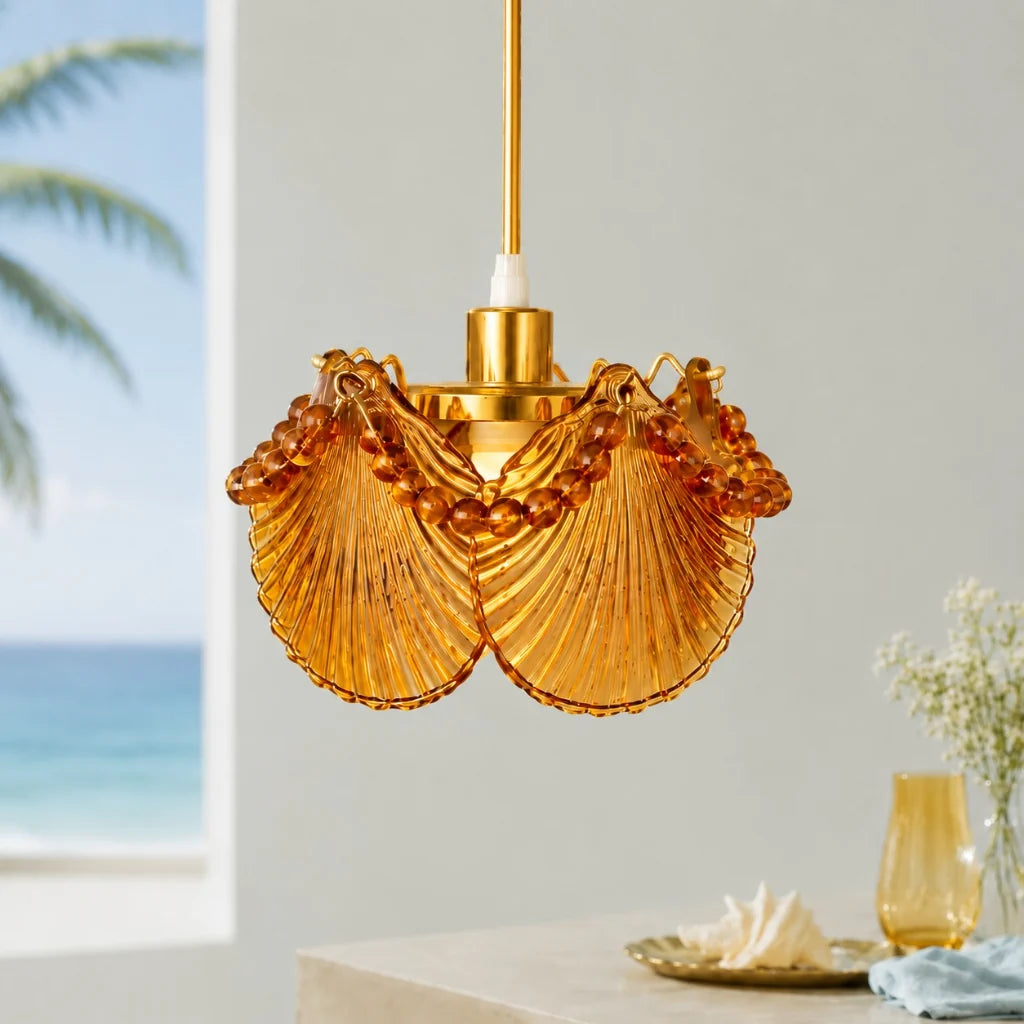 zadie-vintage-glass-scallop-shell-pendant-light