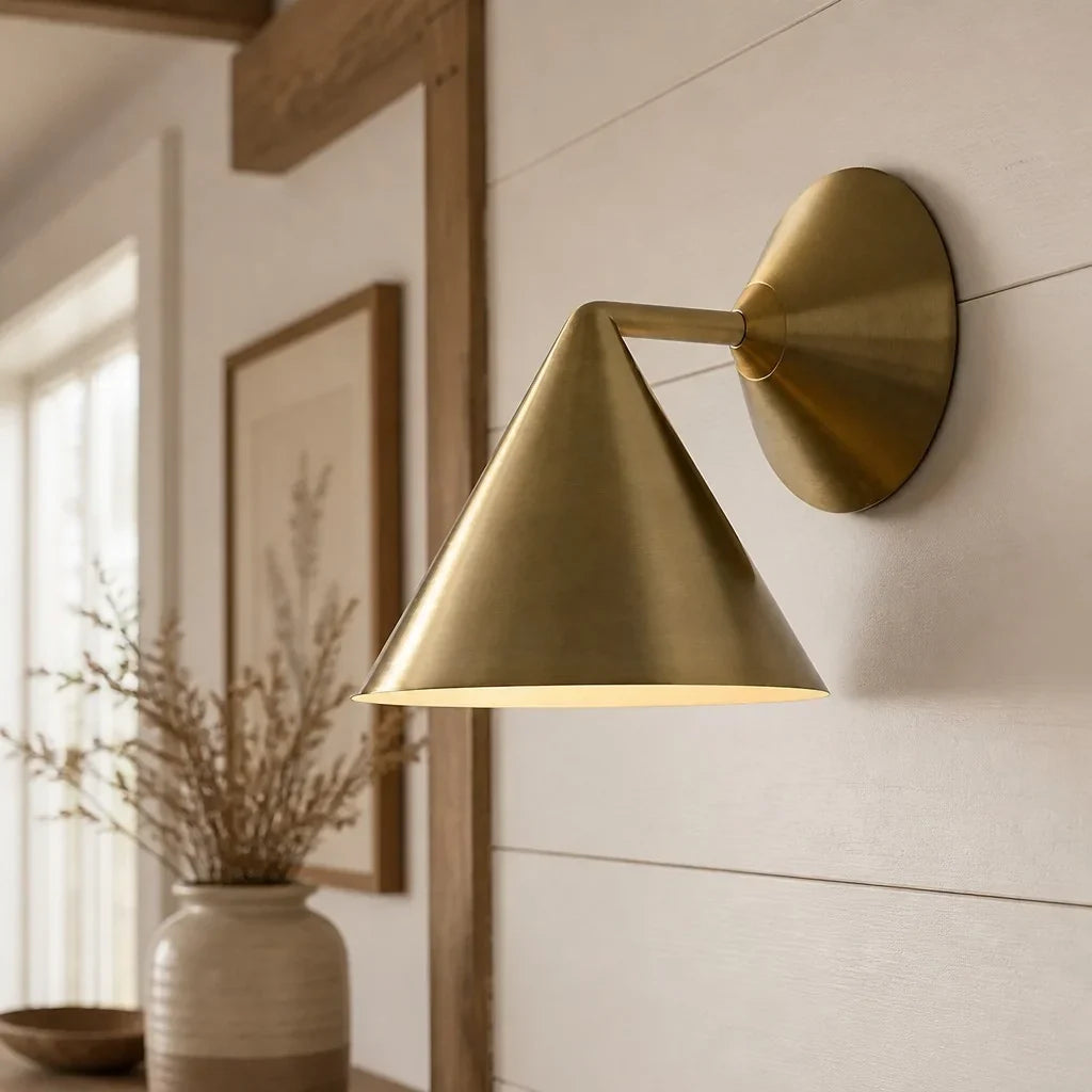 modern-elegant-cone-shade-wall-sconce