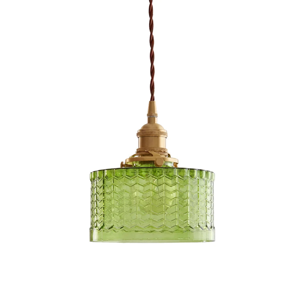 horkos-industrial-vintage-green-embossed-glass-pendant-light