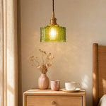 horkos-industrial-vintage-green-embossed-glass-pendant-light