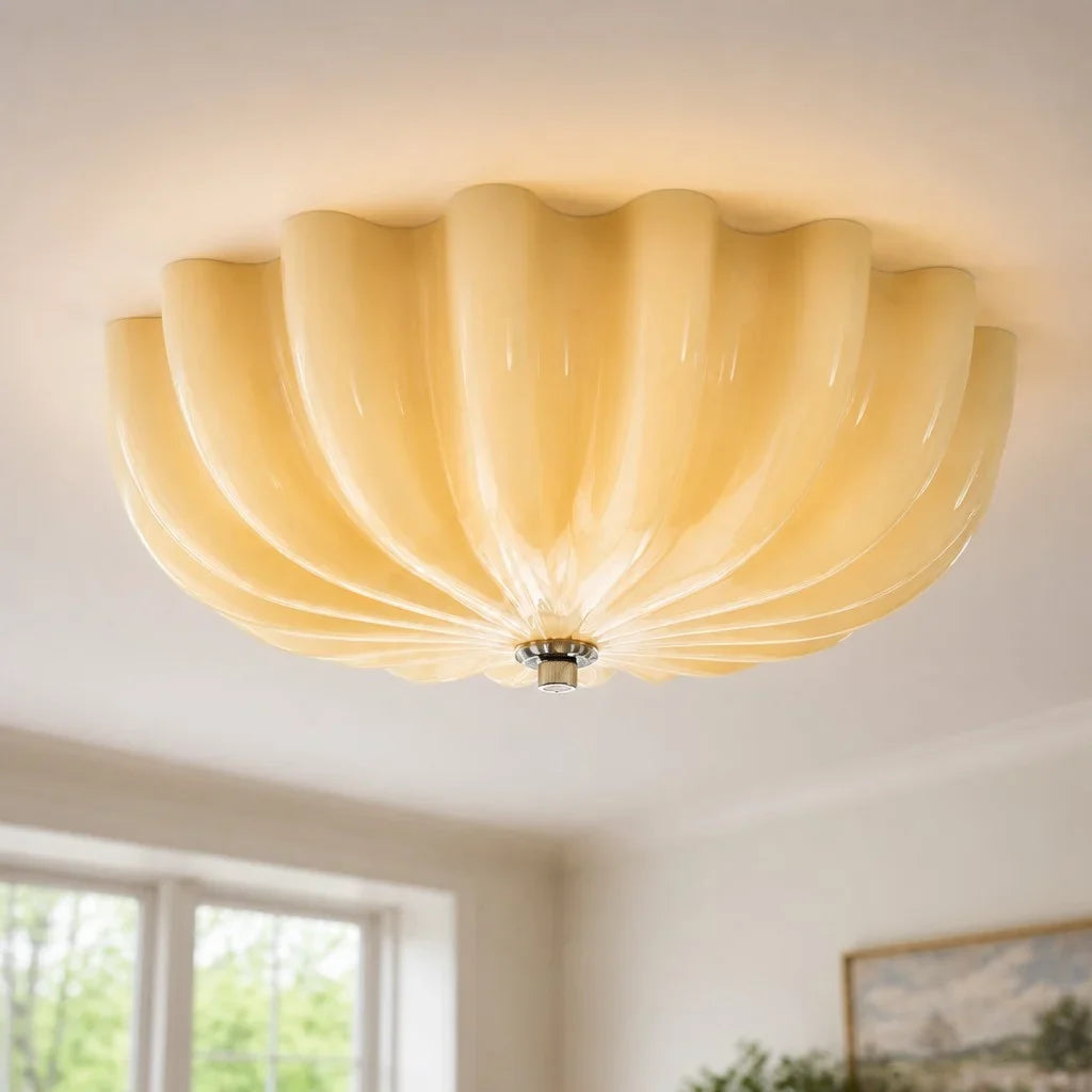 zorael-modern-fluted-glass-flower-flush-ceiling-light