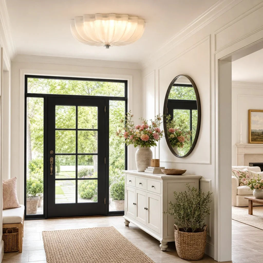 zorael-modern-fluted-glass-flower-flush-ceiling-light