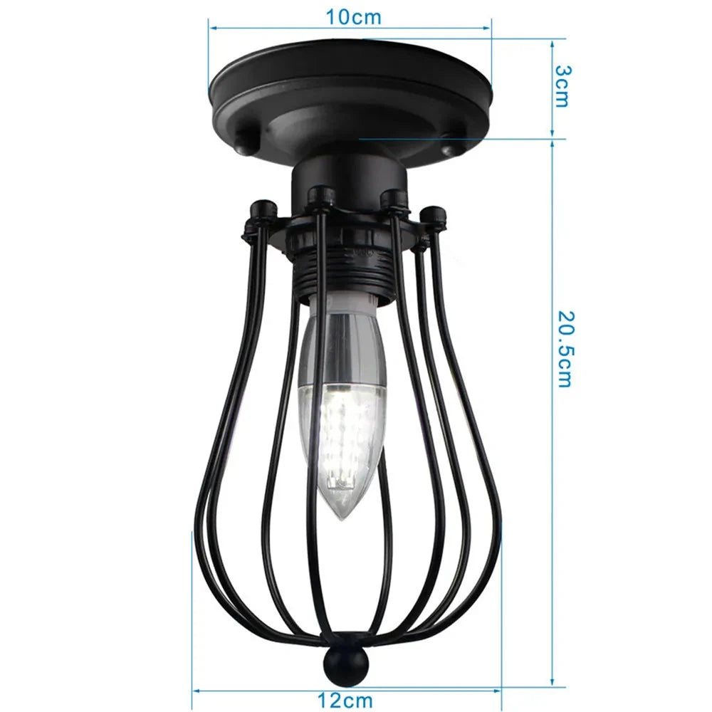 retro-industrial-metal-frame-ceiling-light-for-porch-hallway-kitchen-bathroom-69ui9501