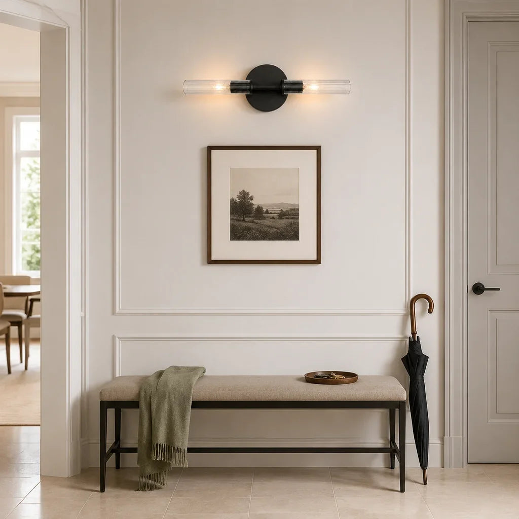 farmhouse-transparent-ribbed-glass-double-tube-sconce