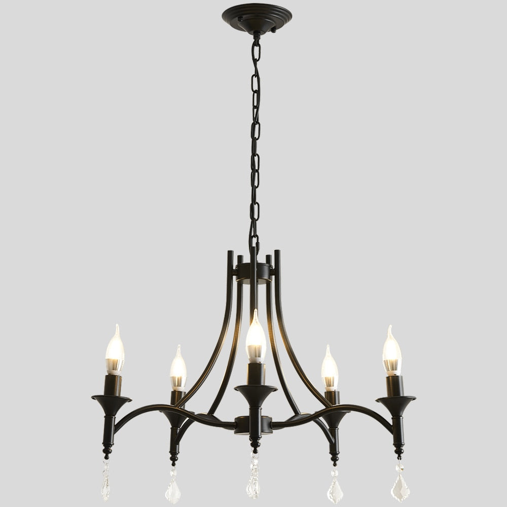 wrought-iron-crystal-5-heads-chandelier-lamp