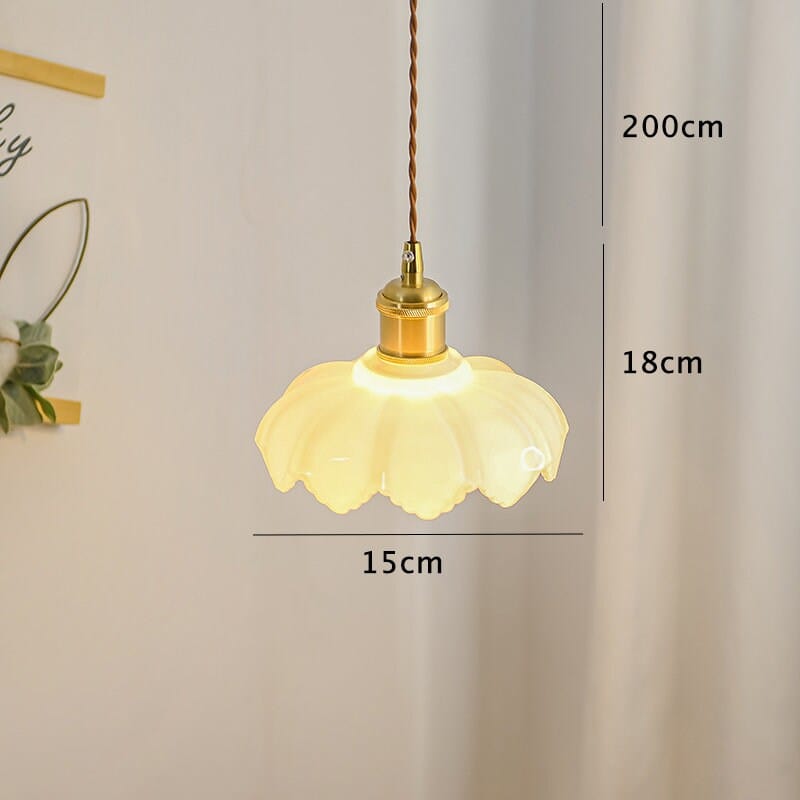 white-opaline-glass-lotus-flower-pendant-led-light-with-brushed-brass-lamp-holder-in-vintage-style