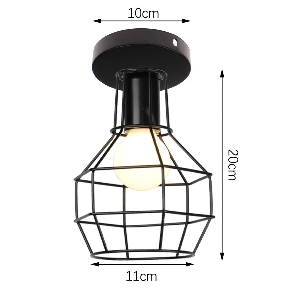 retro-industrial-metal-frame-ceiling-light-for-porch-hallway-kitchen-bathroom-69ui9501