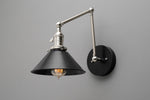 black-shade-light-adjustable-sconce-drafting-light-wall-sconce-light-bathroom-lighting-industrial-light-sconce-lighting
