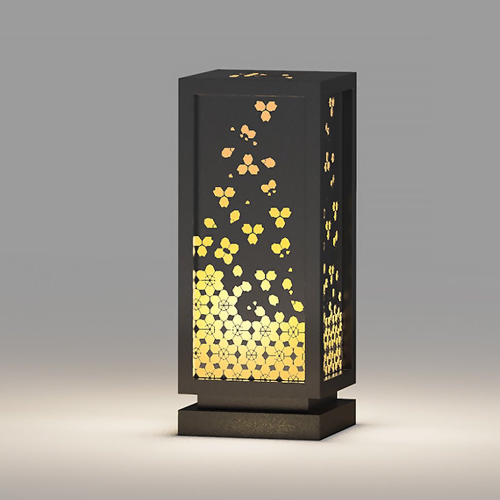 Chinese Style Hollow Carved Outdoor Courtyard Waterproof Landscape Lighting Decorative Lamp