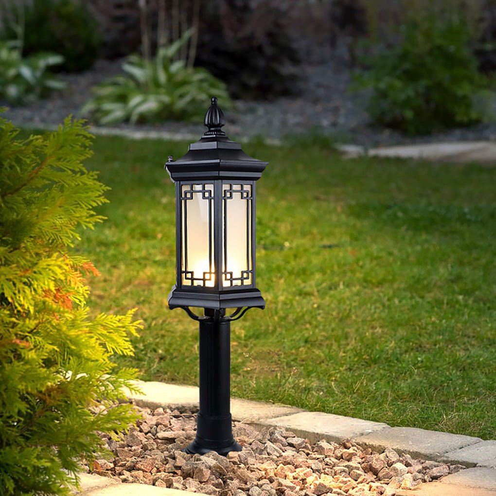 Classic Chinese Style Landscape Decorative Lighting Pathway Lights For Villa Courtyard