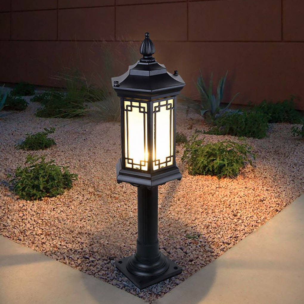 Classic Chinese Style Landscape Decorative Lighting Pathway Lights For Villa Courtyard