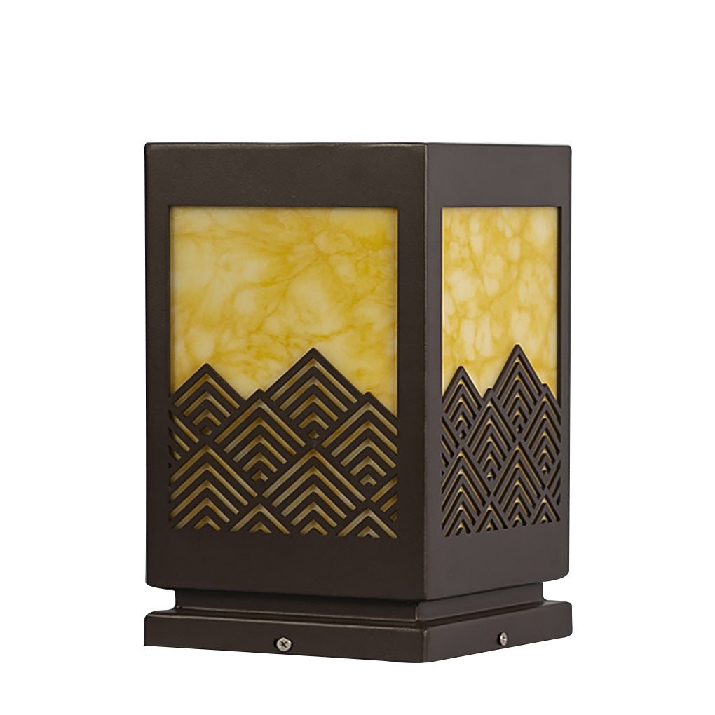 Classical Hollowed Pattern Landscape Decorative Lighting Waterproof Lawn Lamp For Outdoor