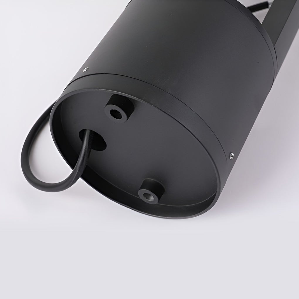 Creative Hollow Cylindrical Shaped Led Lamp Post Lights Outdoor Lights Waterproof Outdoor Pole Light