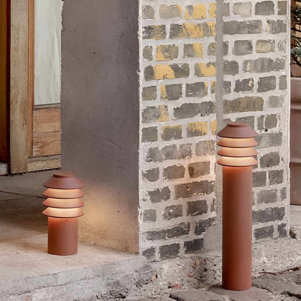 Creative Led Outdoor Post Lights Garden Lights Outside Lights Landscape Lighting