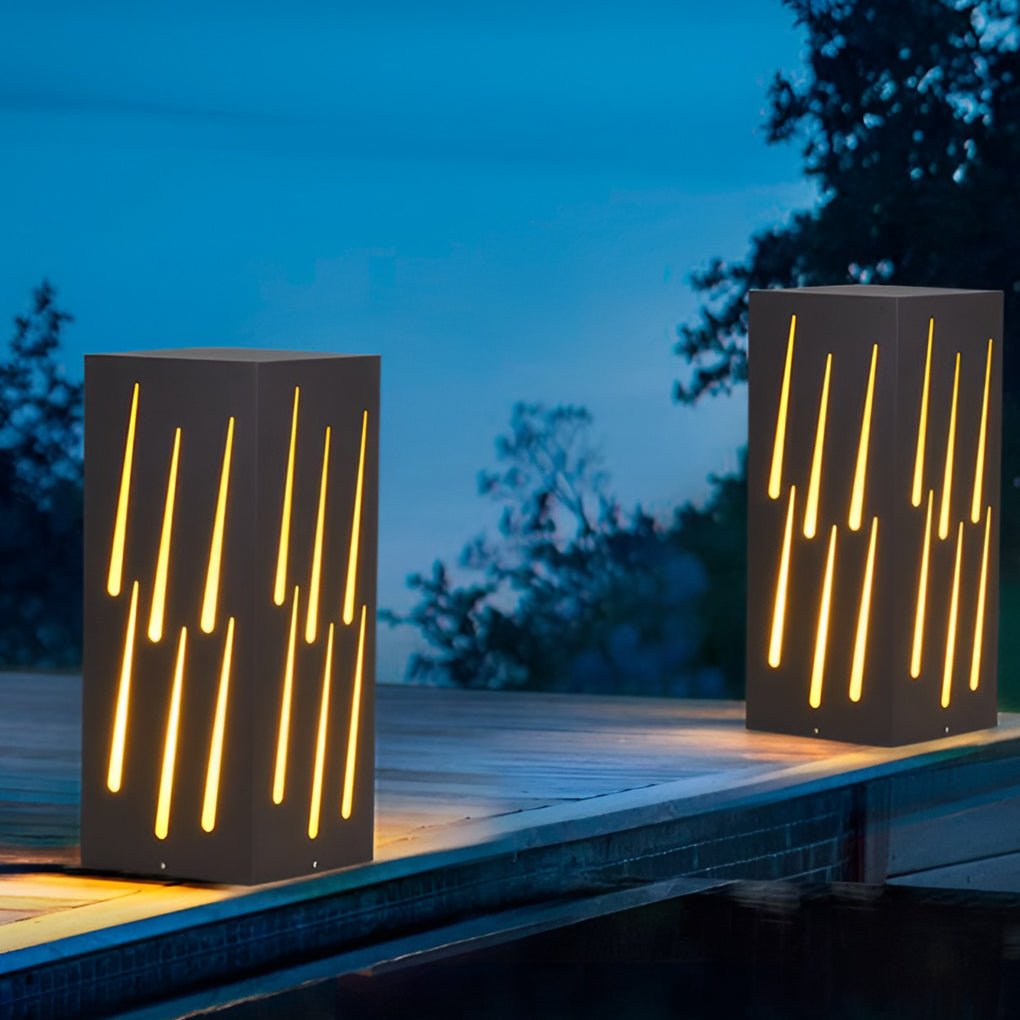 Creative Led Outdoor Post Lights Garden Lights Pillar Light Deck Post Lights Outside Lights