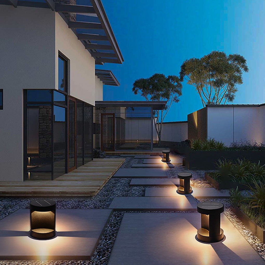 Cylindrical Outdoor Lawn Courtyard Lamp Waterproof Led Landscape Lighting