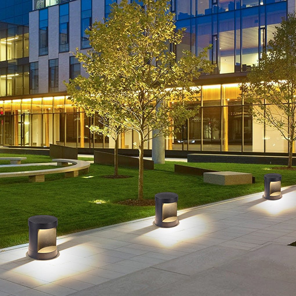 Cylindrical Outdoor Lawn Courtyard Lamp Waterproof Led Landscape Lighting