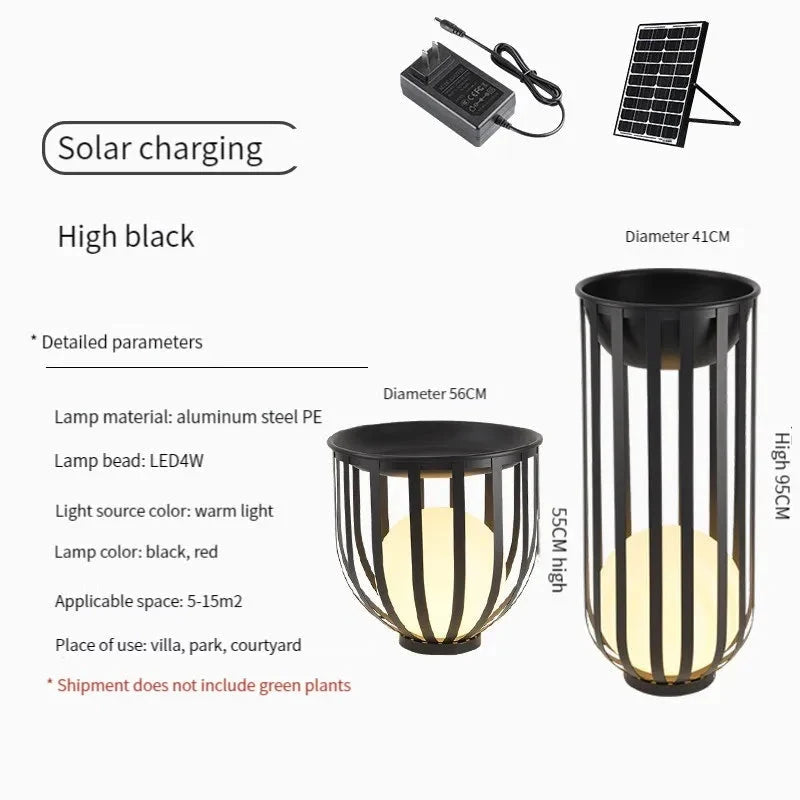 waterproof-solar-floor-lamp-for-courtyard-garden-flowerpot-lighting