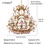 pink-ceramic-flower-chandelier-luxury-gold-princess-chandelier-for-girls-room