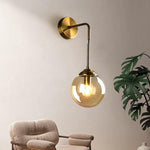 shiny-led-globe-wall-light-in-industrial-loft-style-dangling