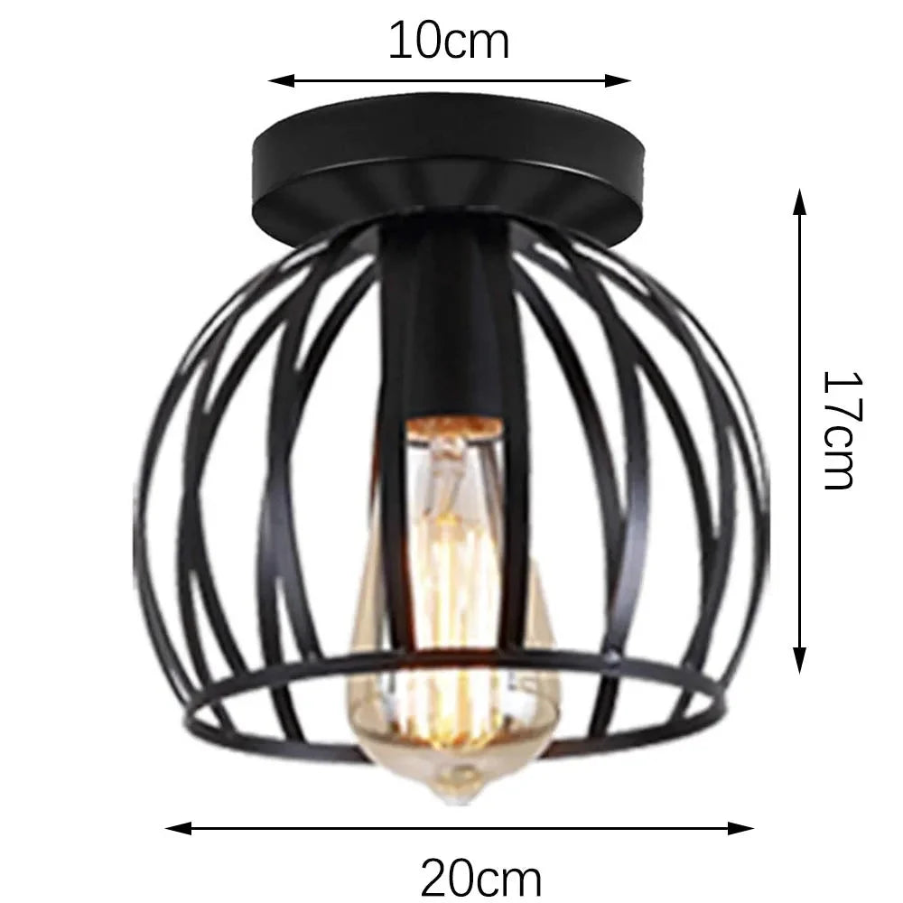 retro-industrial-metal-frame-ceiling-light-for-porch-hallway-kitchen-bathroom-69ui9501