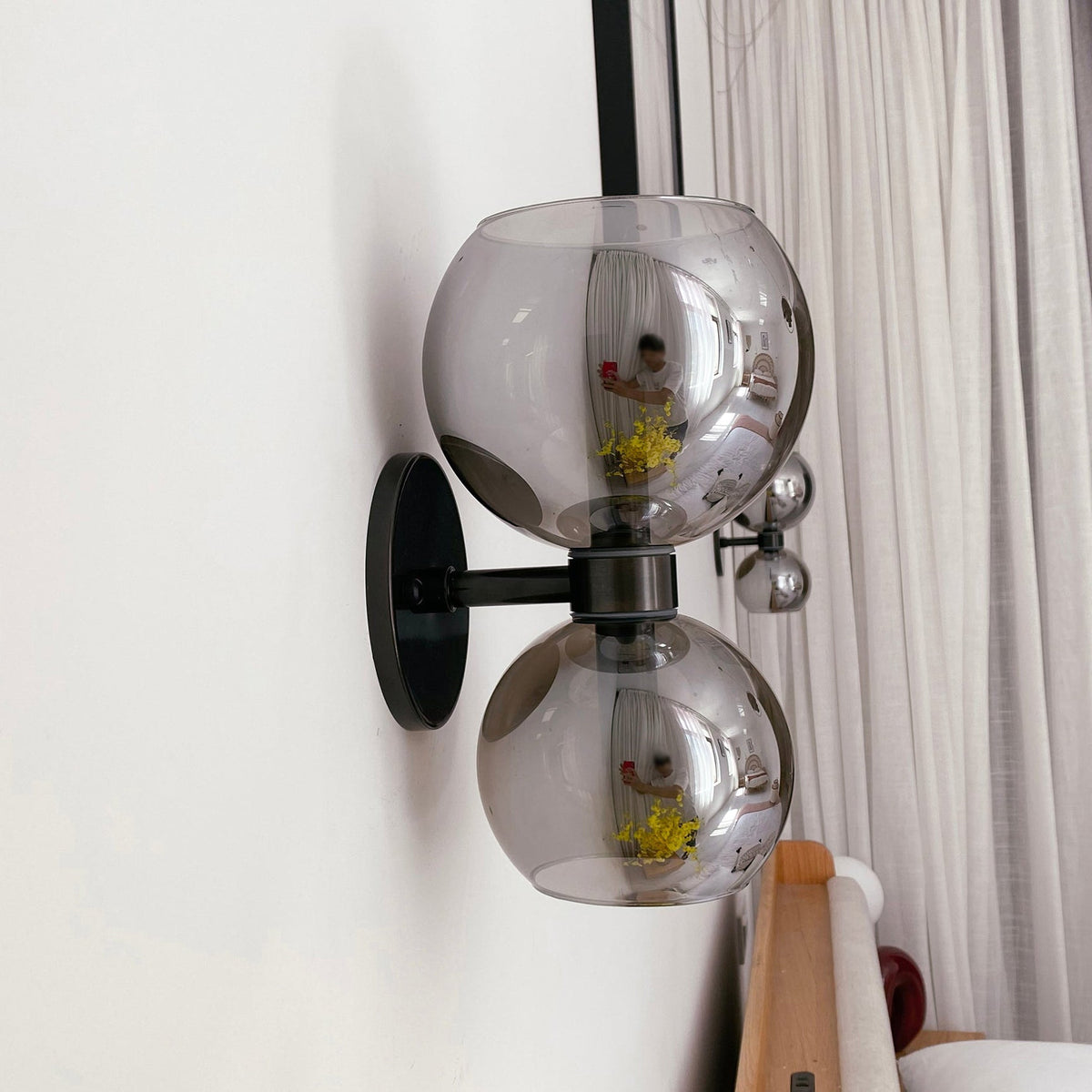 round-white-glass-bedroom-wall-lamp