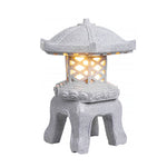 Imitation Stone Tower Outdoor Waterproof Post Lights Landscape Lighting For Park Lawn