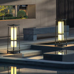 Innovative Asian Style Outdoor Led Landscape Lighting Decorative Solar Post Lights