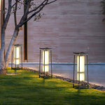 Innovative Asian Style Outdoor Led Landscape Lighting Decorative Solar Post Lights