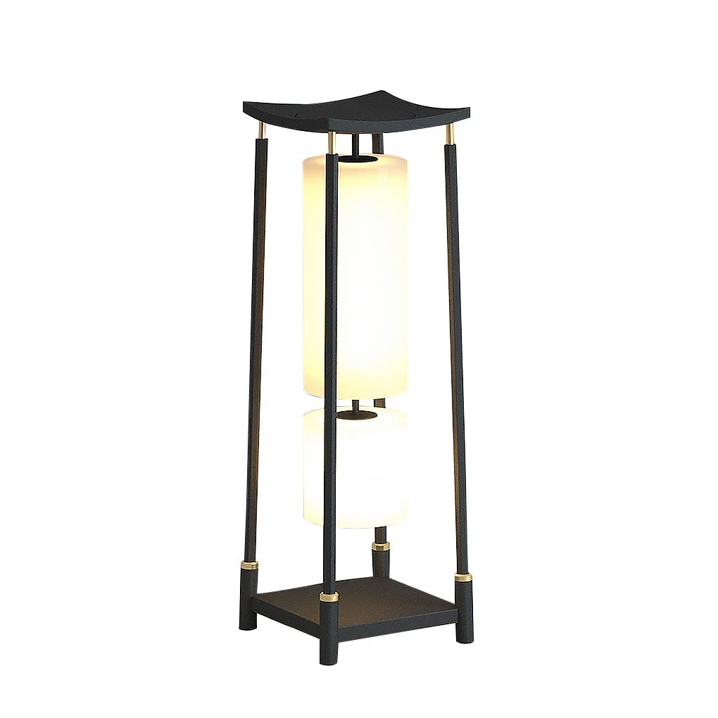 Innovative Asian Style Outdoor Led Landscape Lighting Decorative Solar Post Lights