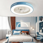 Inverter Bladeless Ceiling Fans Light Intelligent Ceiling Fan Lamp With Remote Control Wind Guiding