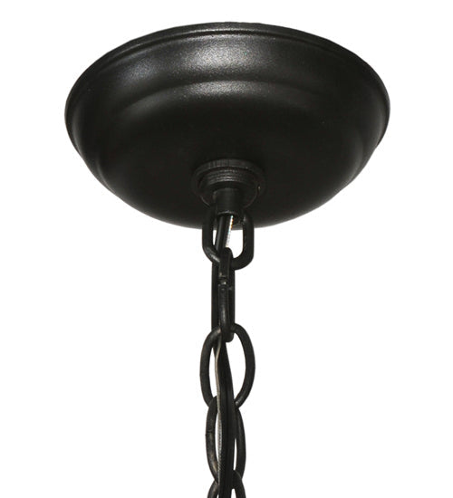 Six Light Inverted Pendant