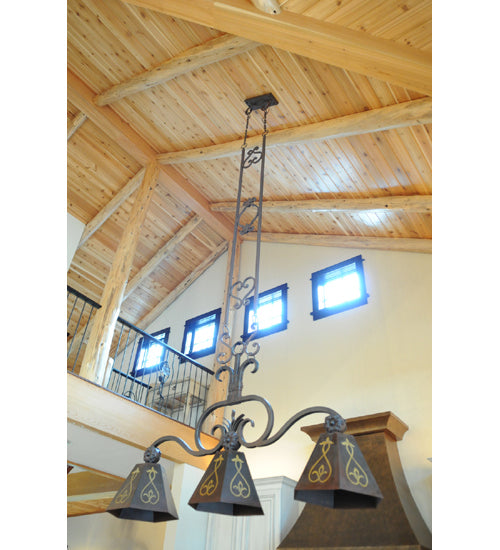 Three Light Island Pendant
