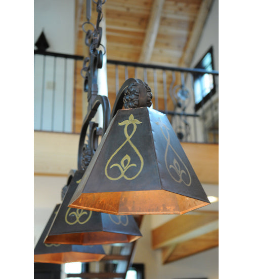 Three Light Island Pendant
