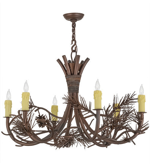 Six Light Chandelier