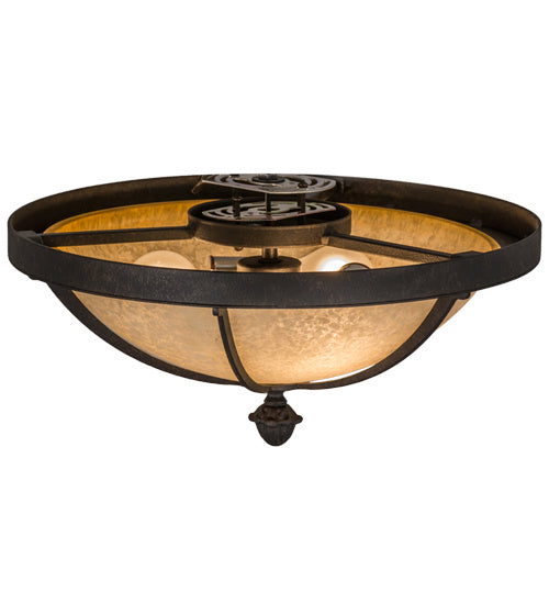 Three Light Flushmount