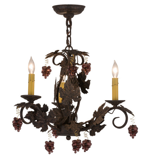 Three Light Chandelier