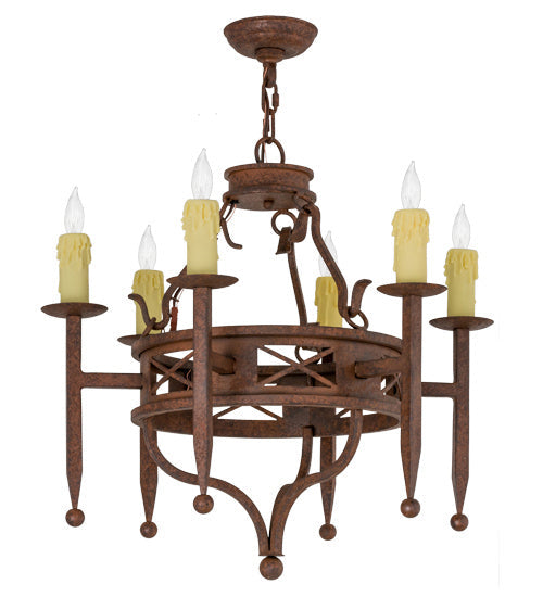 Six Light Chandelier
