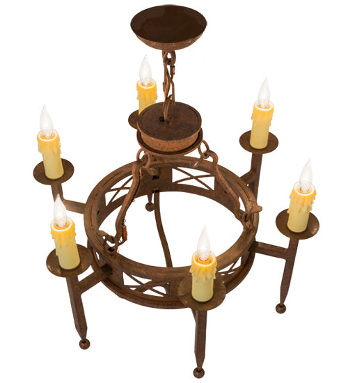 Six Light Chandelier