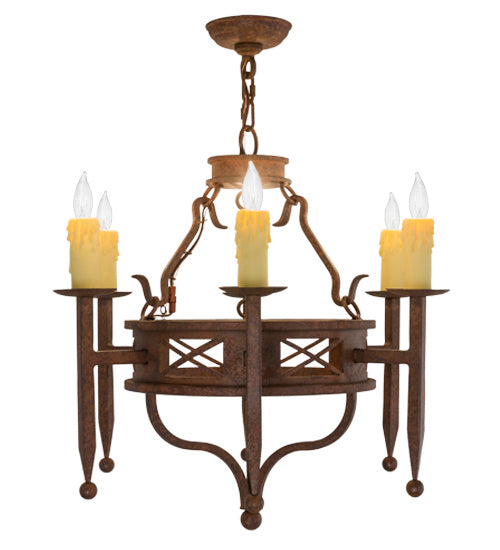 Six Light Chandelier